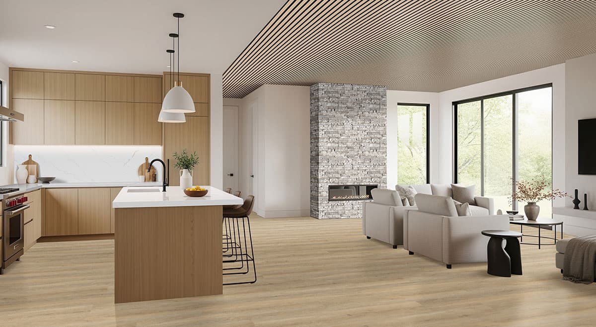 MSI Everlife Honey Hollow 100% Waterproof Rigid Core (SPC) Flooring — Laurel Reserve Collection — detail view 3