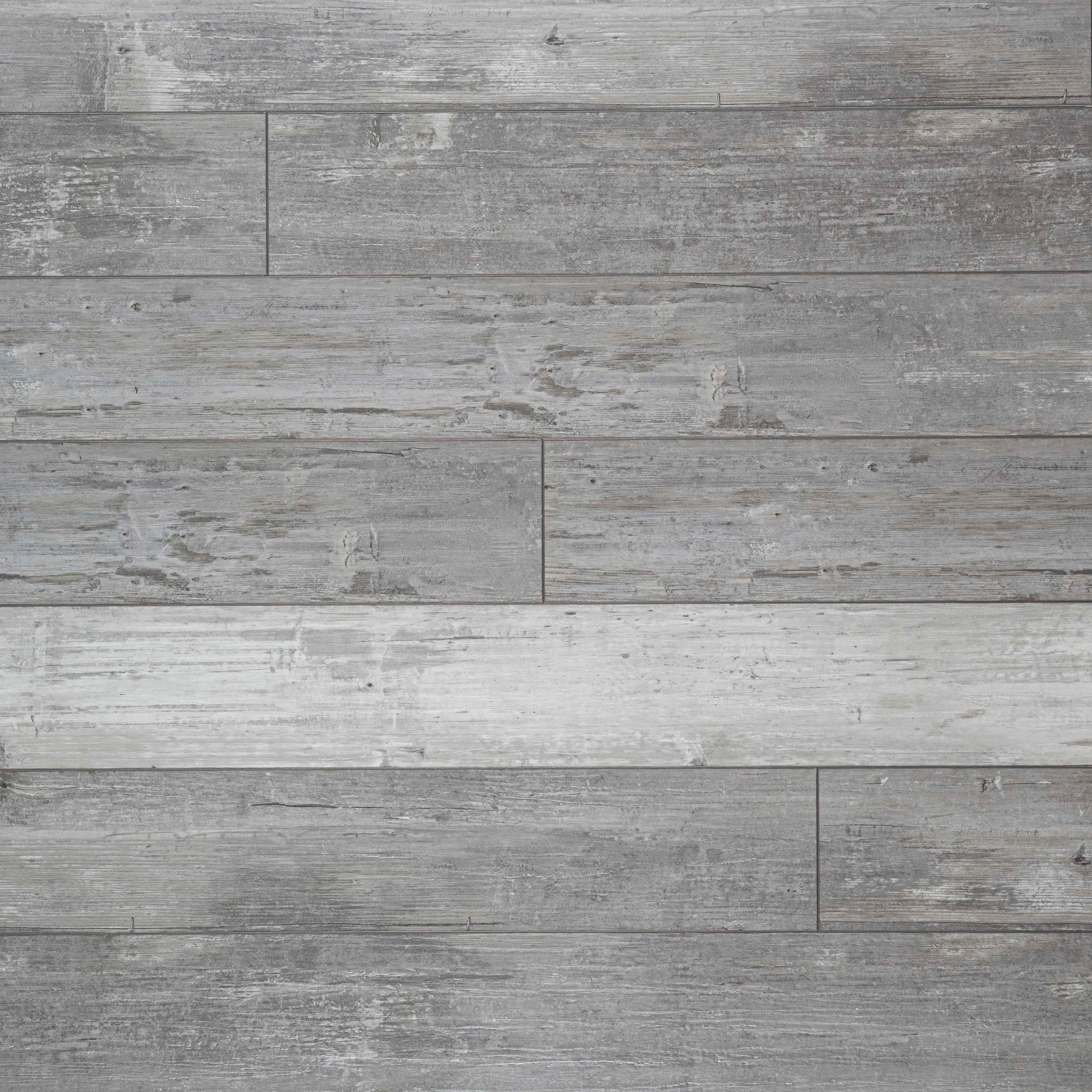 MSI Everlife Kingsdown Gray 100% Waterproof Rigid Core (SPC) Flooring — Andover Collection — plank close-up