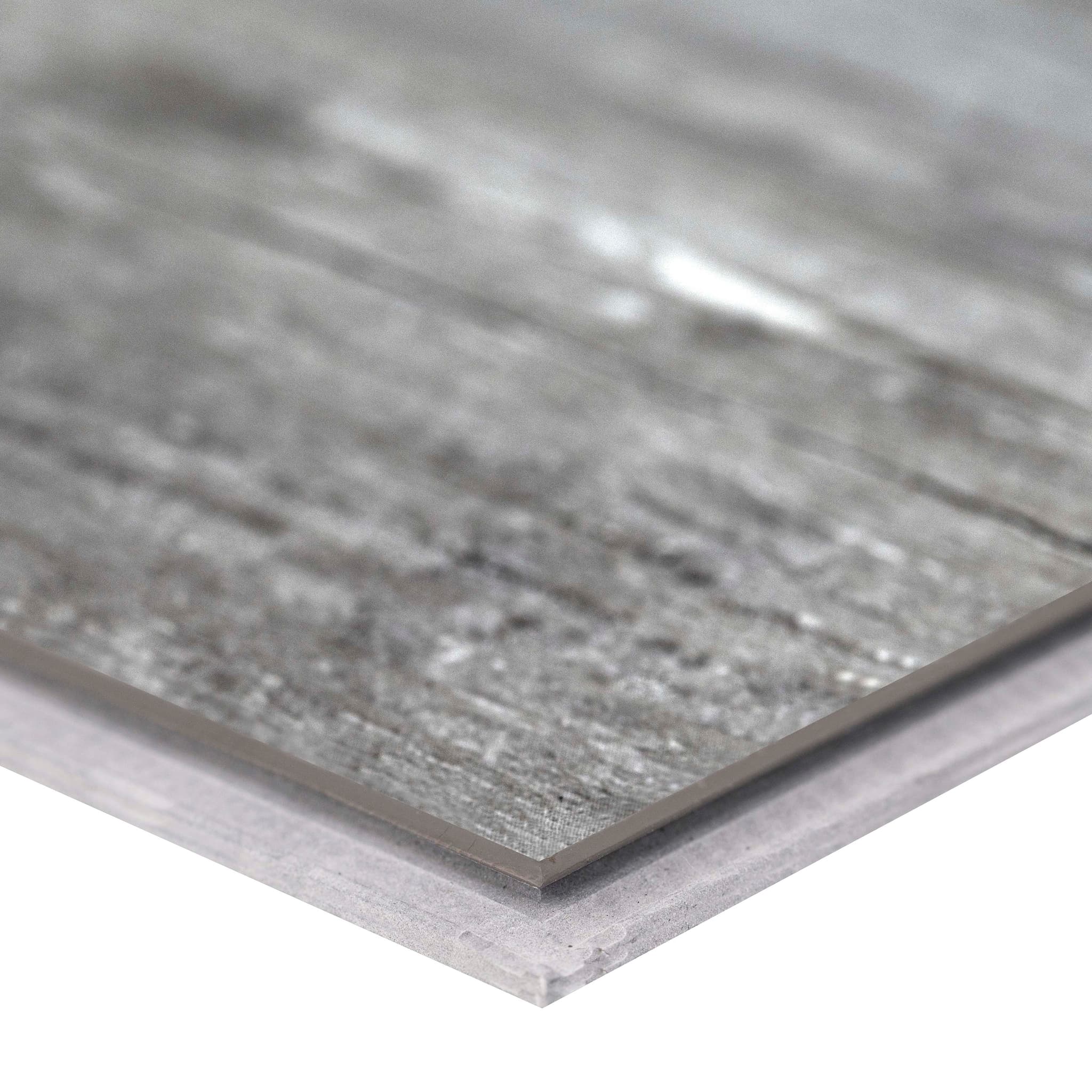 MSI Everlife Kingsdown Gray 100% Waterproof Rigid Core (SPC) Flooring — Andover Collection — detail view 7