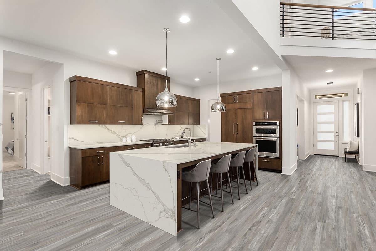 MSI Everlife Loton Hill 100% Waterproof Rigid Core (SPC) Flooring — Ashton Collection — installed in room