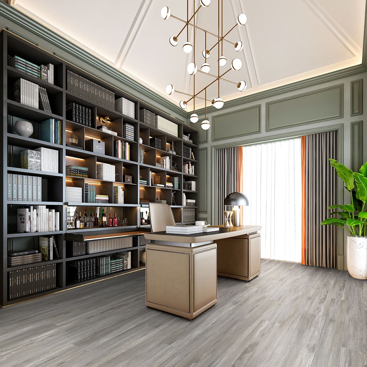 MSI Everlife Loton Hill 100% Waterproof Rigid Core (SPC) Flooring — Ashton Collection — detail view 4