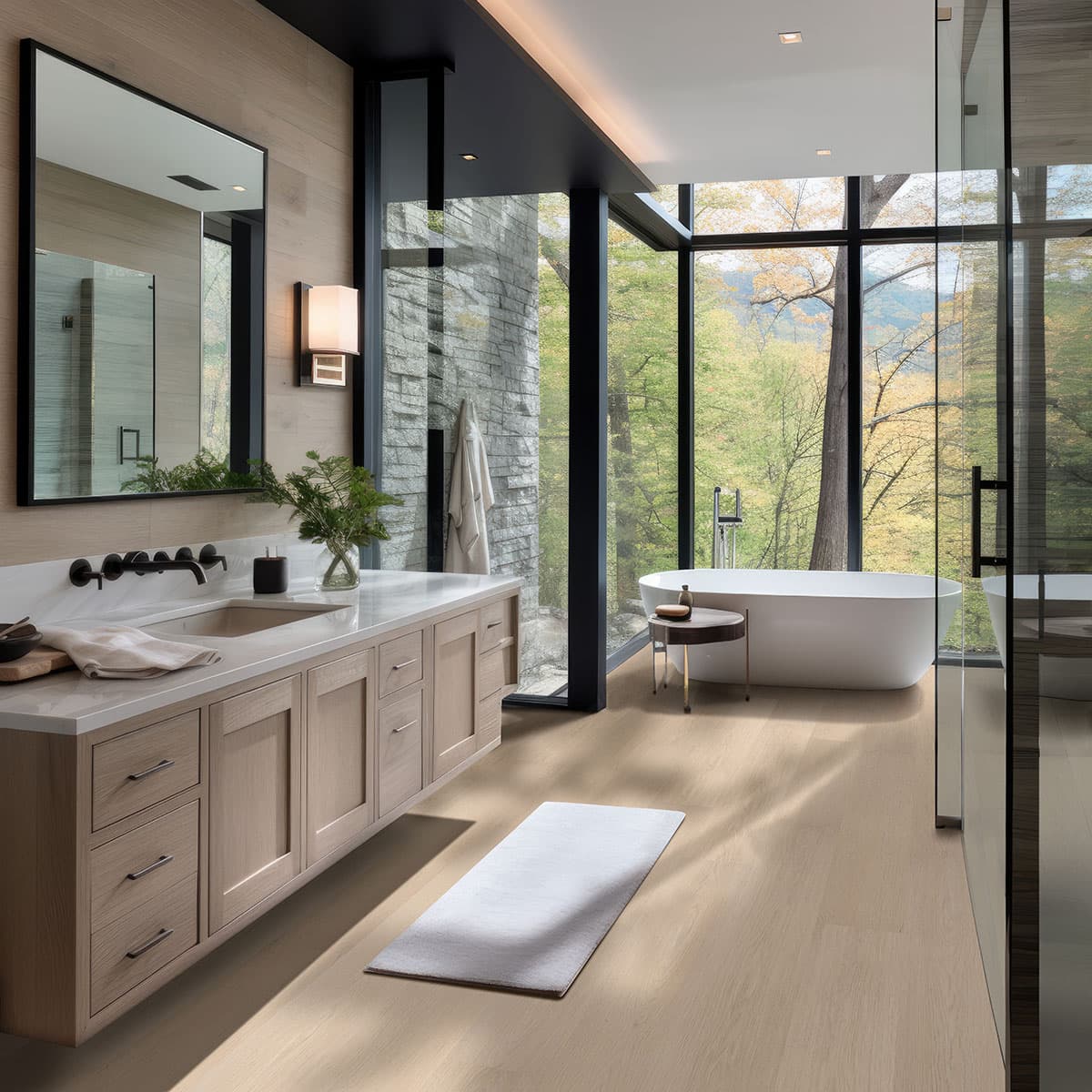 MSI Everlife Malta 100% Waterproof Rigid Core (SPC) Flooring — Laurel Collection — detail view 4