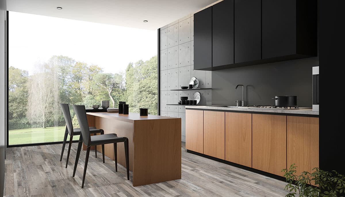 MSI Everlife Mezcla 100% Waterproof Rigid Core (SPC) Flooring — Cyrus Collection — detail view 5