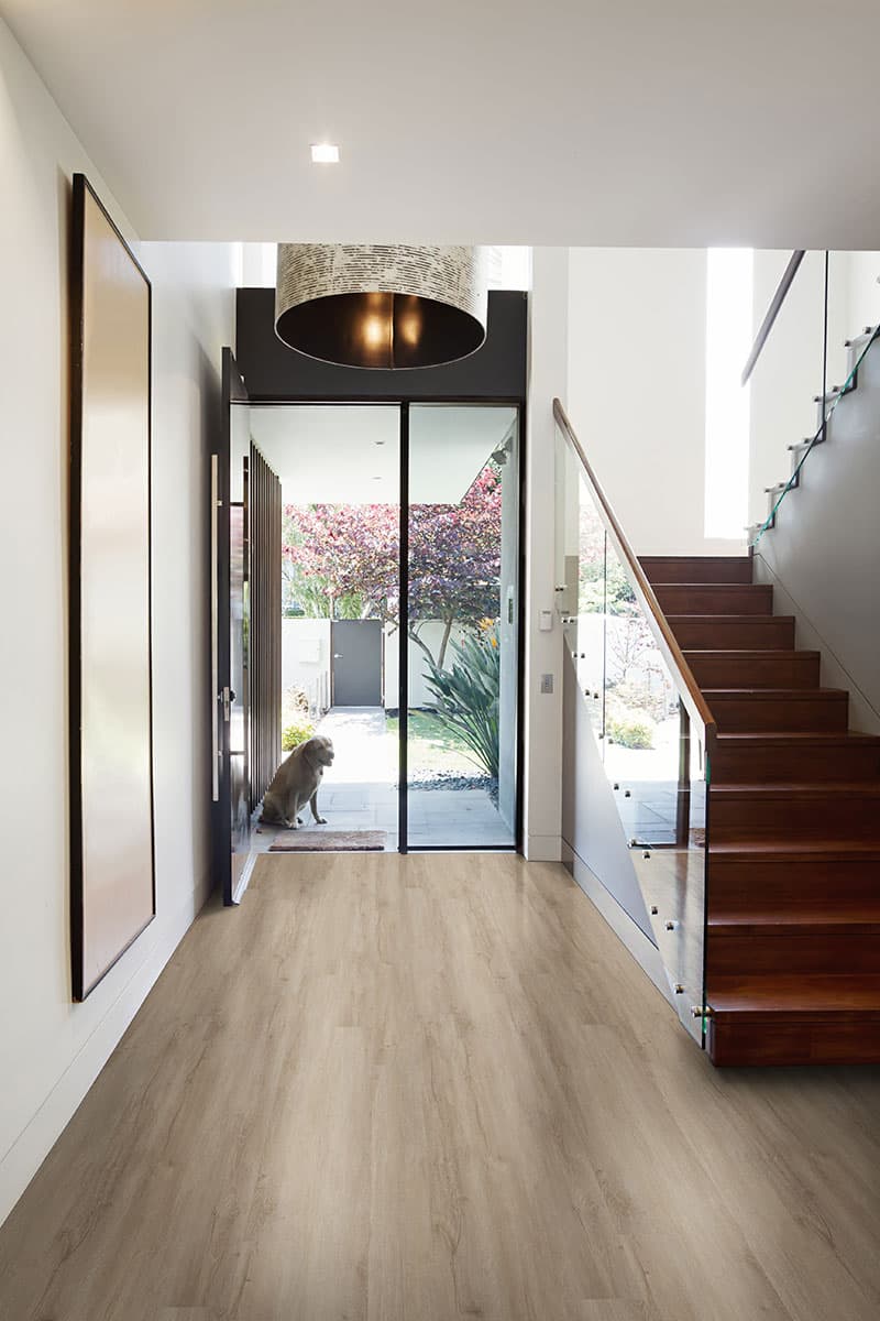 MSI Everlife Sandino 100% Waterproof Rigid Core (SPC) Flooring — Prescott Collection — installed in room