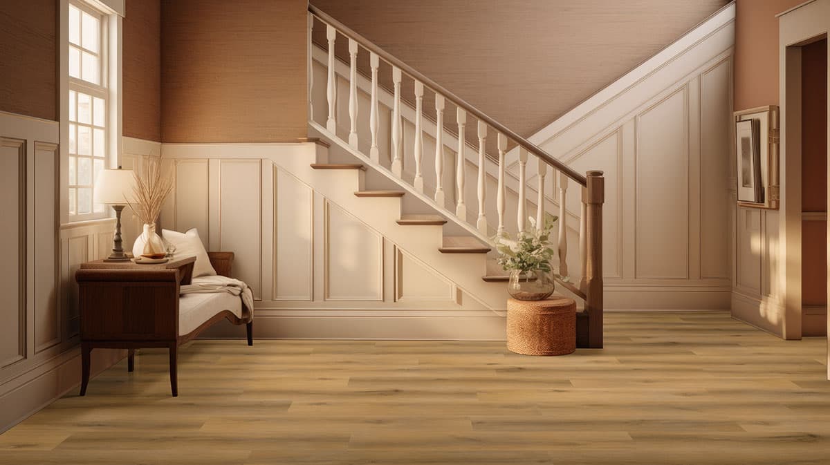 MSI Everlife Scandi 100% Waterproof Rigid Core (SPC) Flooring — Laurel Reserve Collection — detail view 5
