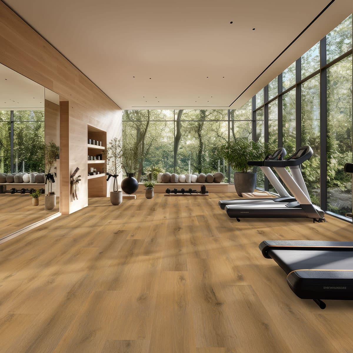 MSI Everlife Scandi 100% Waterproof Rigid Core (SPC) Flooring — Laurel Reserve Collection — detail view 6