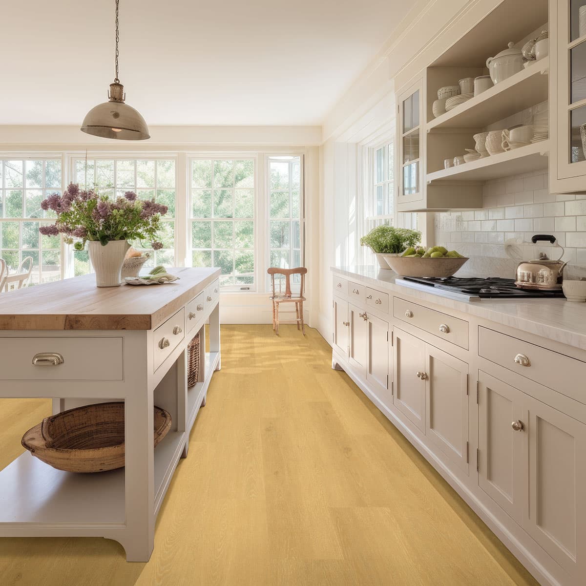 MSI Everlife Selbourne 100% Waterproof Rigid Core (SPC) Flooring — Laurel Collection — detail view 4