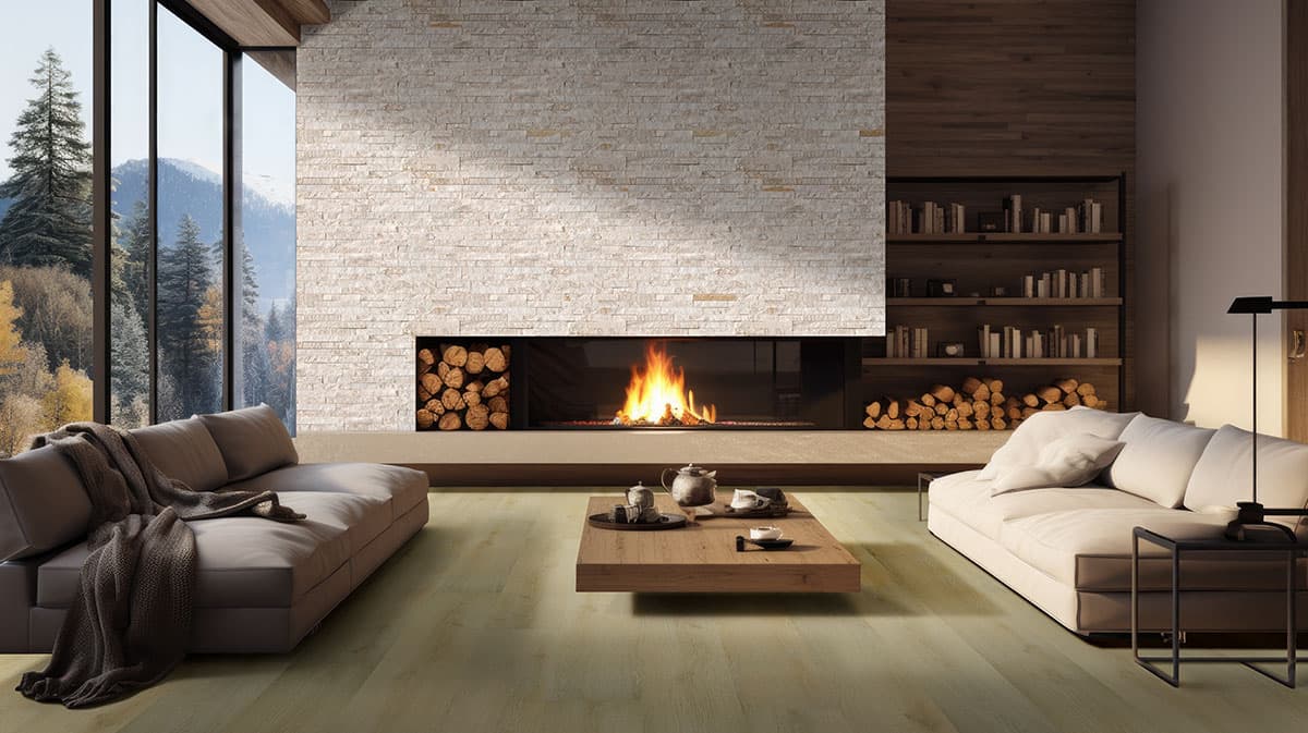 MSI Everlife Tranquilla 100% Waterproof Rigid Core (SPC) Flooring — Laurel Reserve Collection — detail view 3
