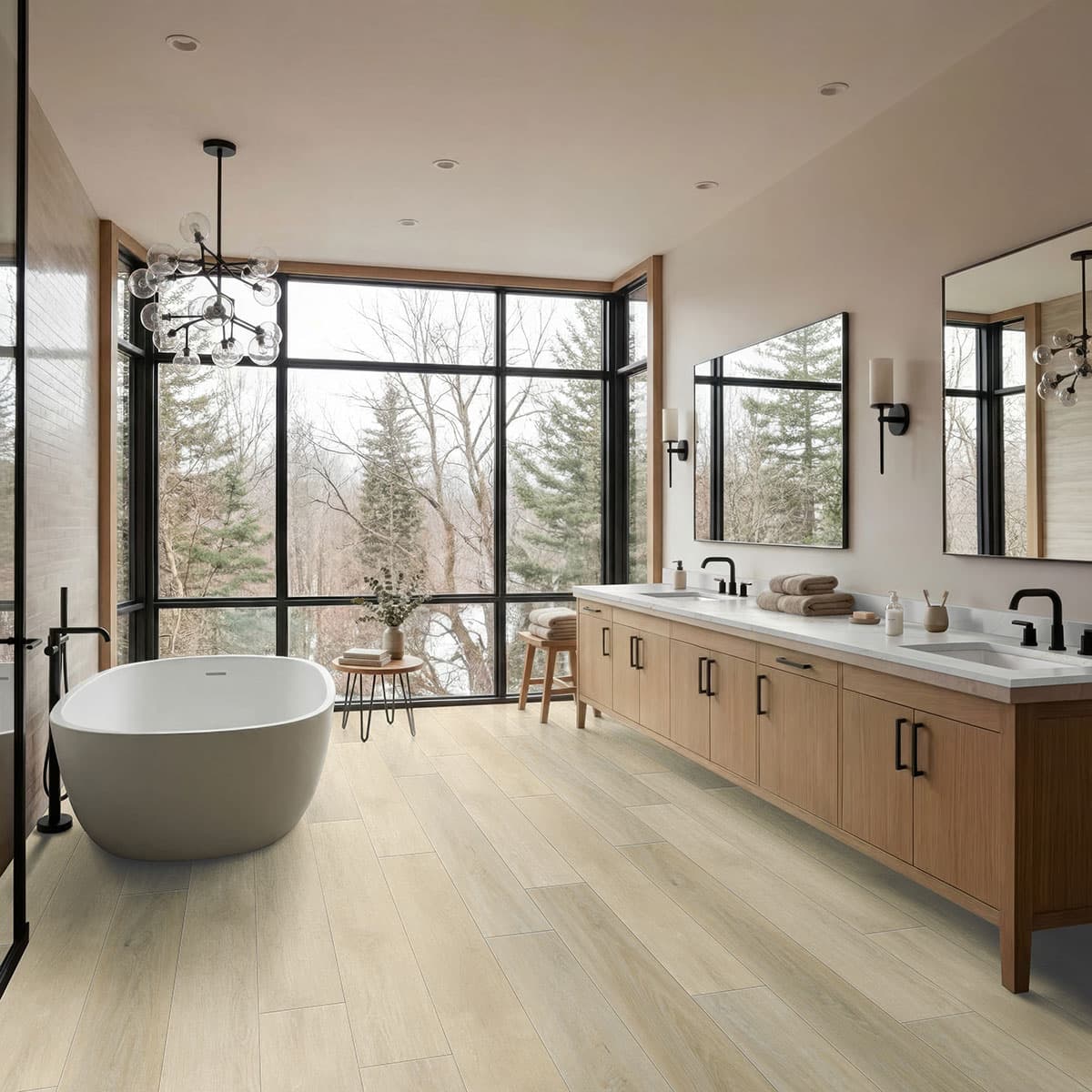 MSI Everlife Waldron 100% Waterproof Rigid Core (SPC) Flooring — Wayne Parc Collection — detail view 4