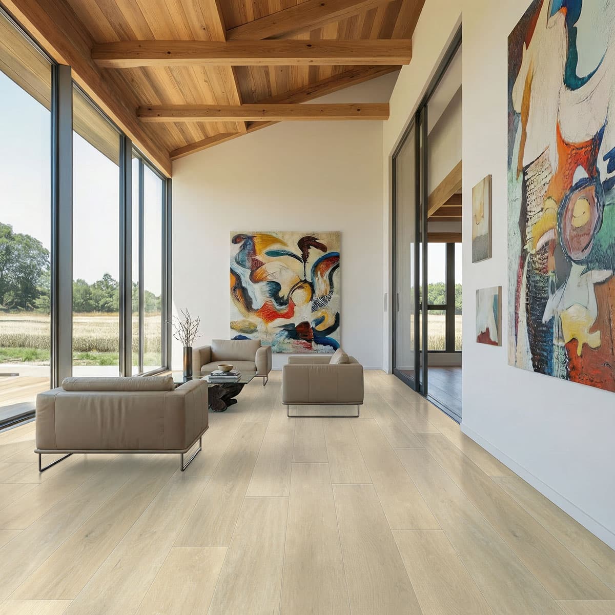 MSI Everlife Waldron 100% Waterproof Rigid Core (SPC) Flooring — Wayne Parc Collection — detail view 5