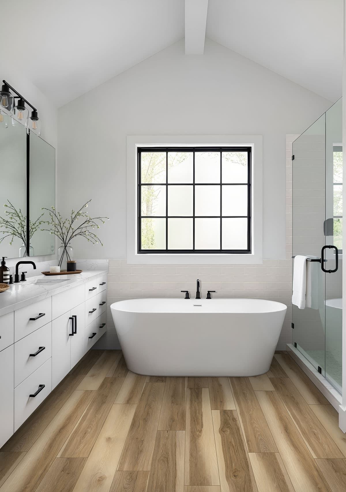 MSI Everlife Wilton 100% Waterproof Rigid Core (SPC) Flooring — Andover Collection — detail view 6