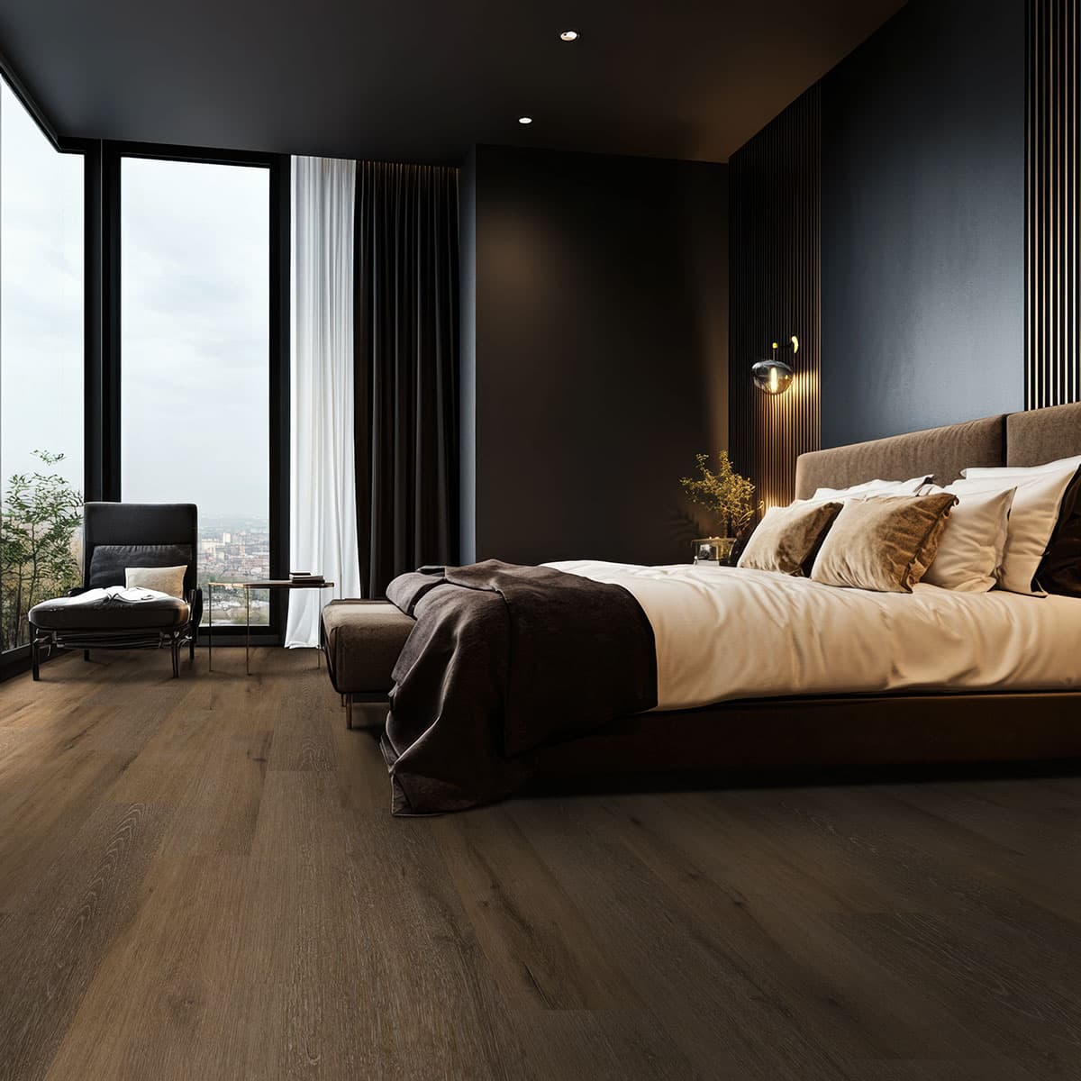 MSI Everlife Adlar 100% Waterproof Rigid Core (SPC) Flooring — XL Studio Collection — detail view 6