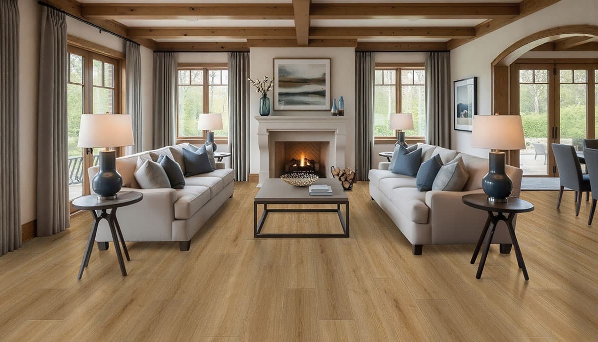 MSI Everlife Amber Forrester 100% Waterproof Rigid Core (SPC) Flooring — XL Prescott Collection — detail view 5