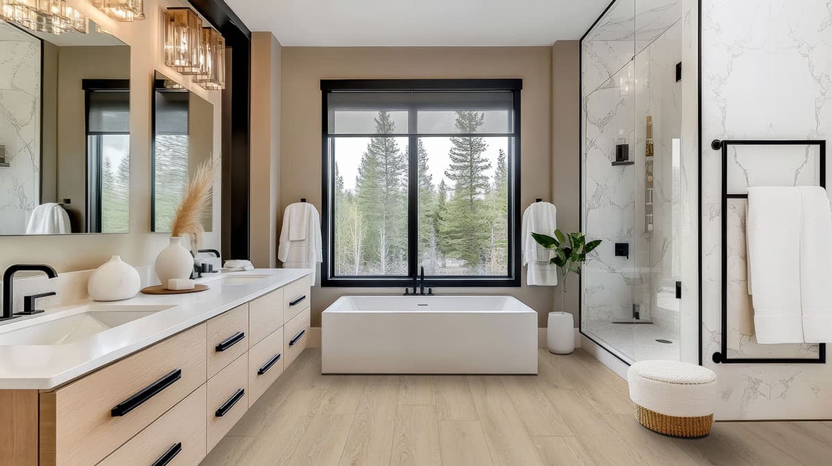 MSI Everlife Austell Grove 100% Waterproof Rigid Core (SPC) Flooring — XL Prescott Collection — detail view 6