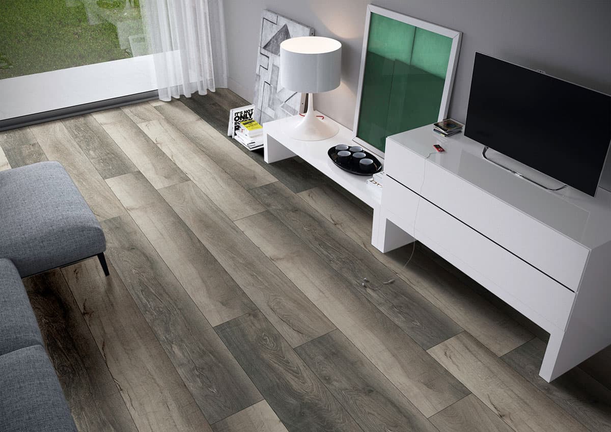 MSI Everlife Bracken Hill 100% Waterproof Rigid Core (SPC) Flooring — XL Cyrus Collection — installed in room