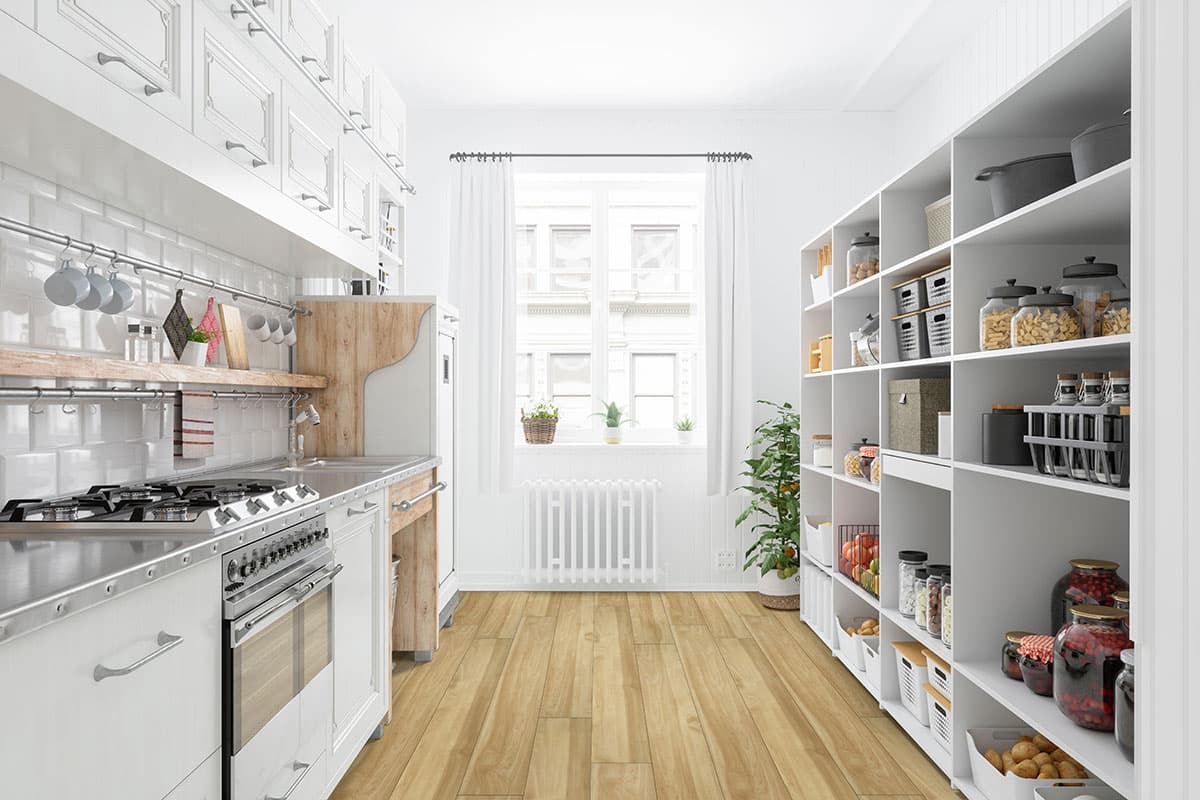 MSI Everlife Brookline 100% Waterproof Rigid Core (SPC) Flooring — XL Prescott Collection — installed in room