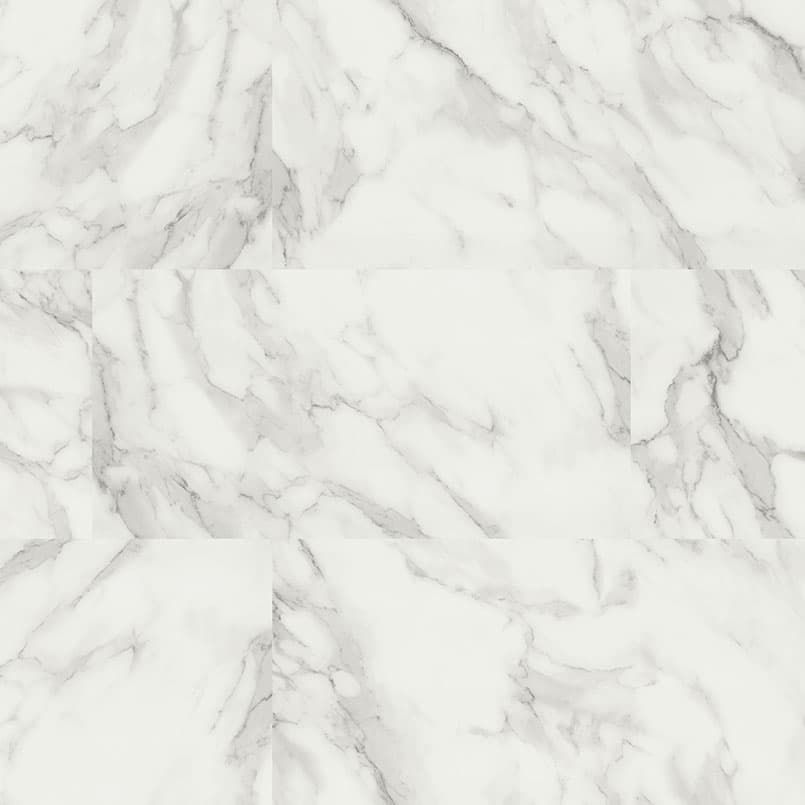 MSI Everlife Calacatta Venosa Gold 100% Waterproof Rigid Core (SPC) Flooring — XL Trecento Collection — plank close-up