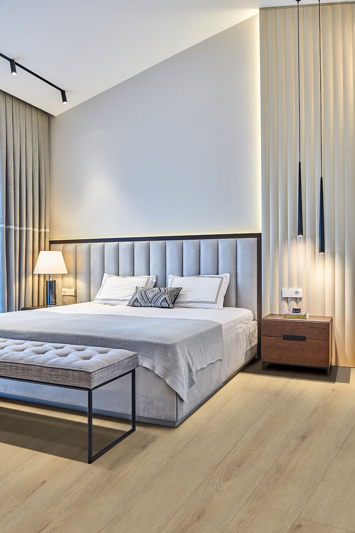 MSI Everlife Chester Hills 100% Waterproof Rigid Core (SPC) Flooring — XL Prescott Collection — installed in room