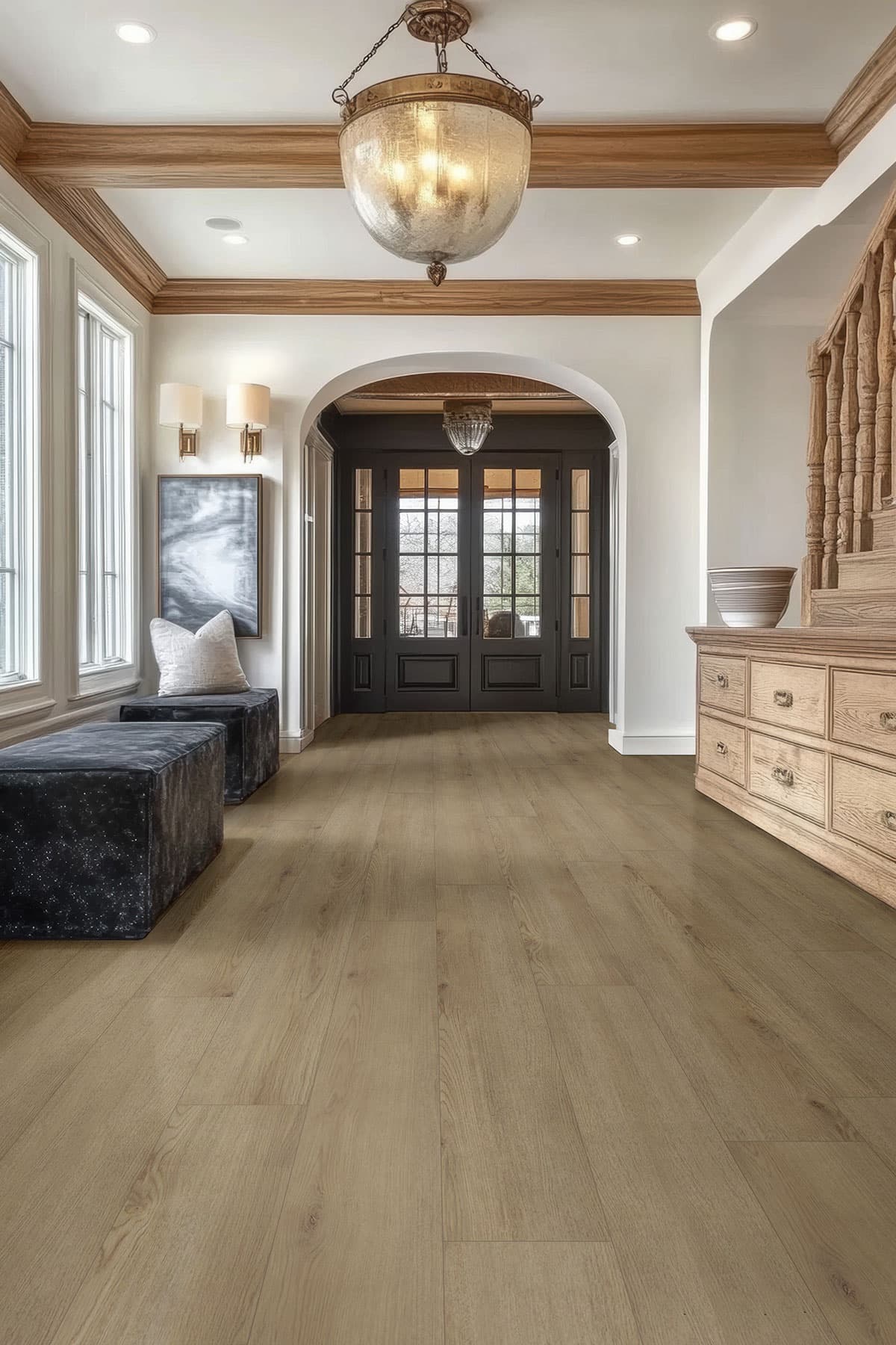 MSI Everlife Chester Hills 100% Waterproof Rigid Core (SPC) Flooring — XL Prescott Collection — detail view 6