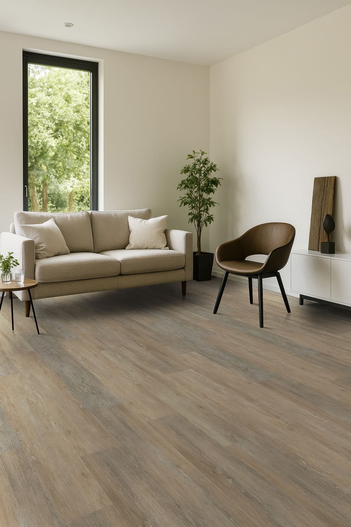 MSI Everlife Dulles Tails 100% Waterproof Rigid Core (SPC) Flooring — XL Cyrus Collection — detail view 3