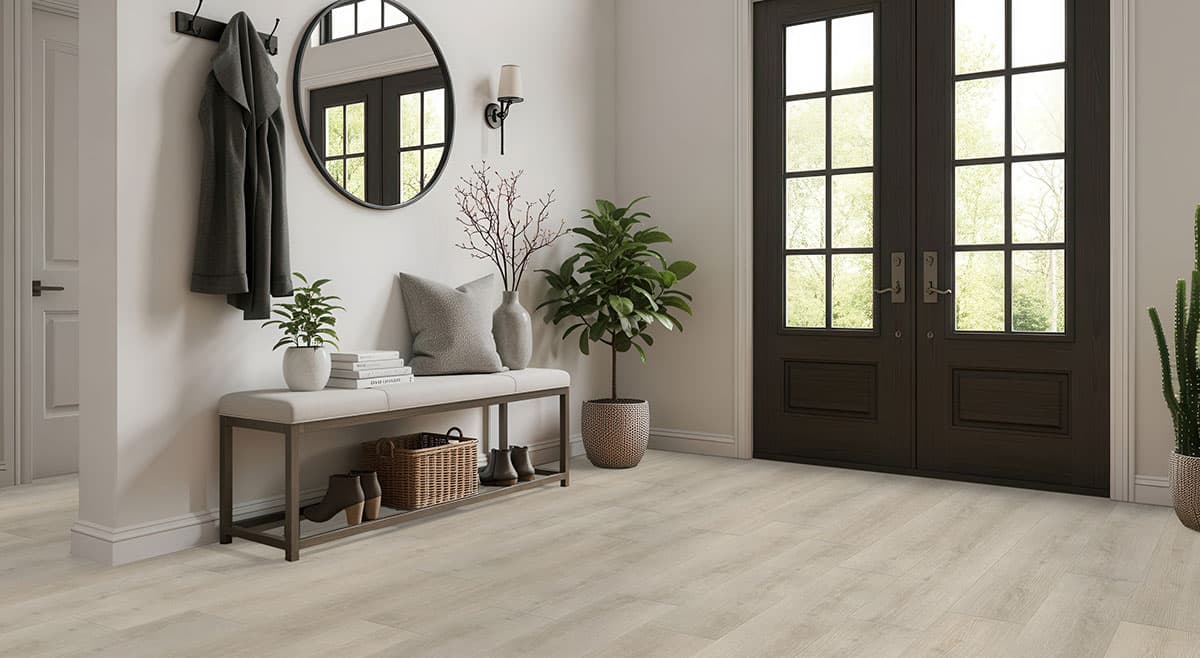 MSI Everlife Honeybella Oak 100% Waterproof Rigid Core (SPC) Flooring — XL Cyrus Collection — detail view 4