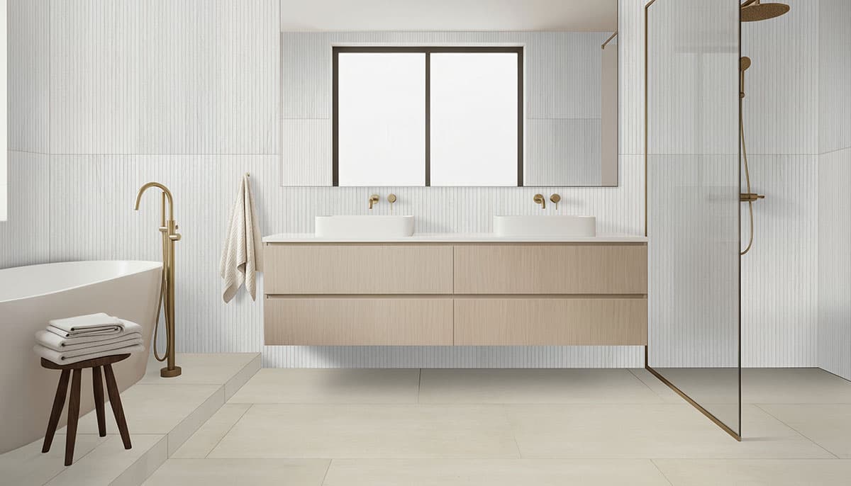 MSI Everlife Ivorelle 100% Waterproof Rigid Core (SPC) Flooring — XL Trecento Collection — detail view 3