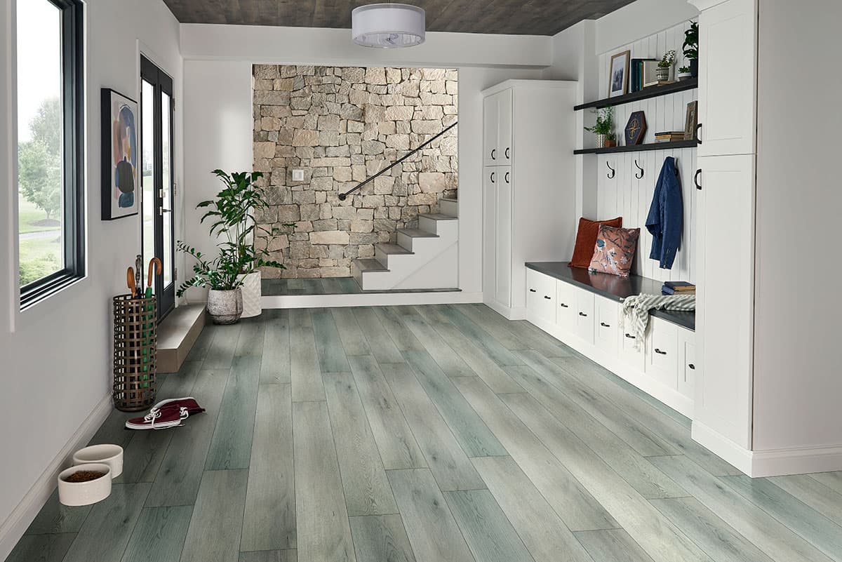 MSI Everlife Kardigan 100% Waterproof Rigid Core (SPC) Flooring — XL Cyrus Collection — installed in room