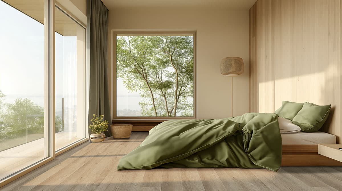 MSI Everlife Lark 100% Waterproof Rigid Core (SPC) Flooring — XL Studio Collection — installed in room