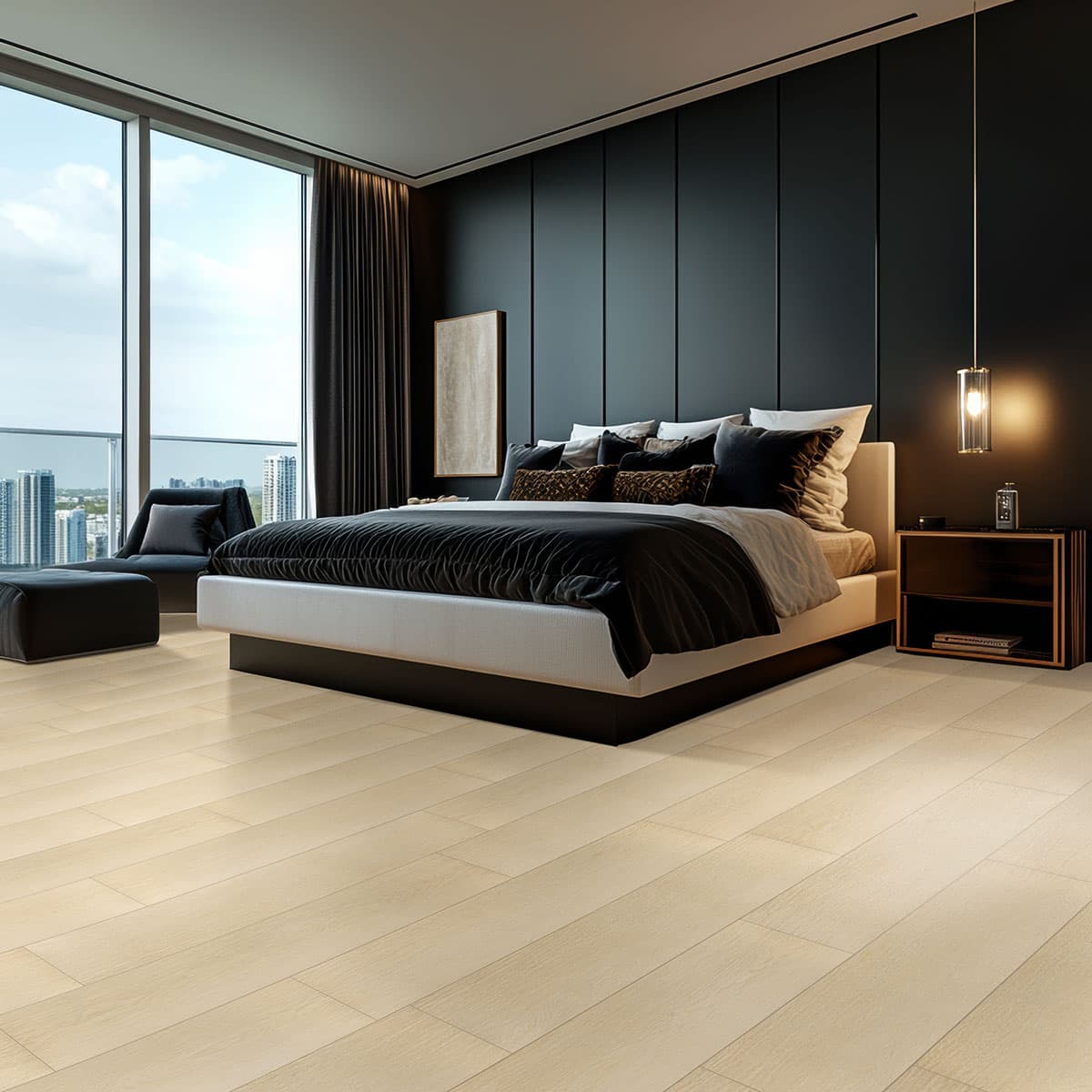 MSI Everlife Lenexa Creek 100% Waterproof Rigid Core (SPC) Flooring — XL Cyrus Collection — detail view 5
