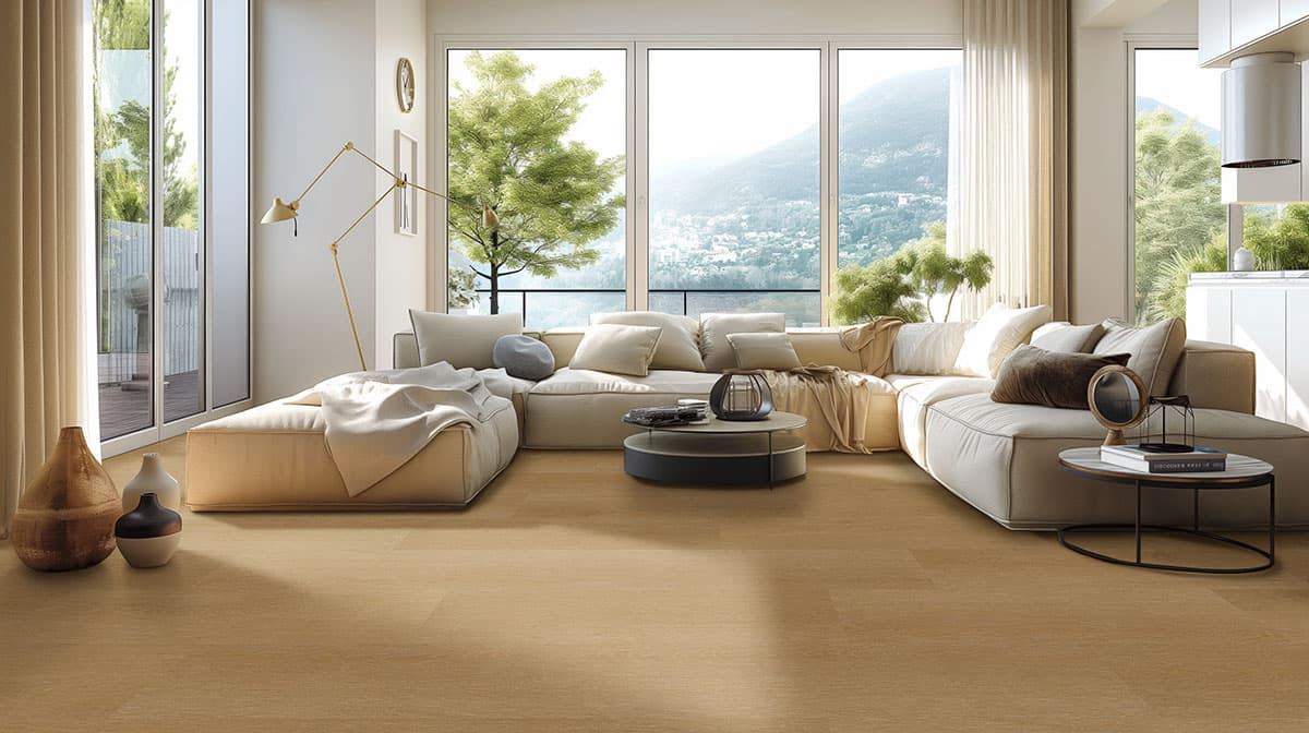 MSI Everlife Taos 100% Waterproof Rigid Core (SPC) Flooring — XL Studio Collection — detail view 3