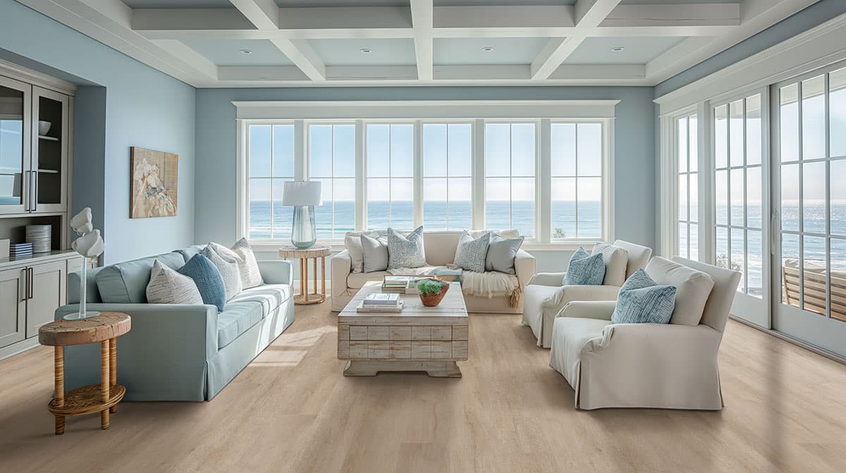 MSI Everlife Tifton 100% Waterproof Rigid Core (SPC) Flooring — XL Studio Collection — detail view 4