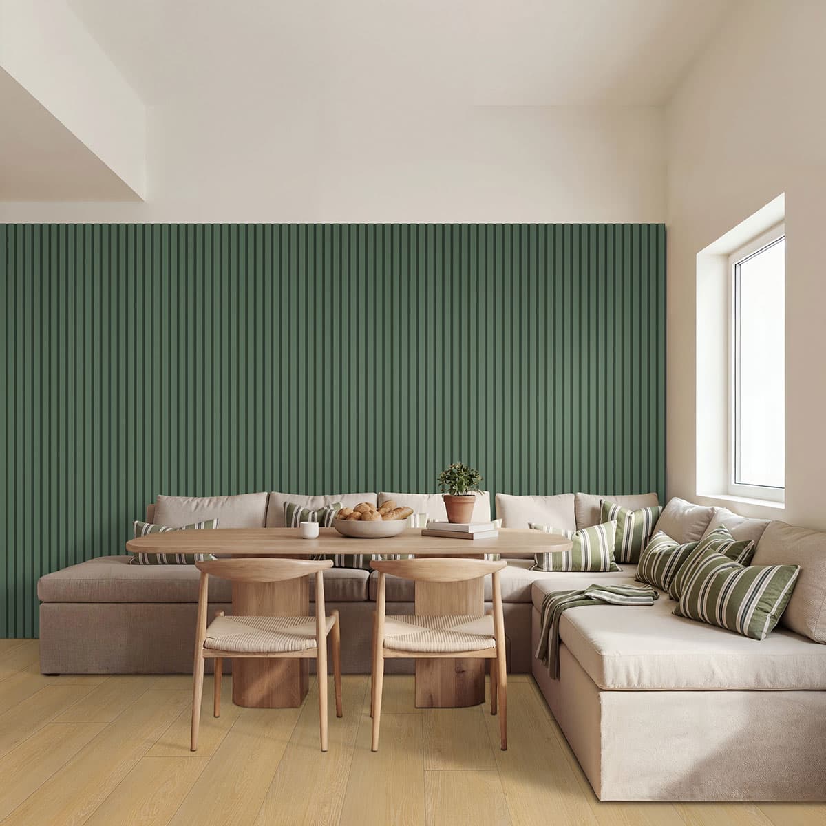 MSI Everlife Valleyview Grove 100% Waterproof Rigid Core (SPC) Flooring — XL Cyrus Collection — installed in room