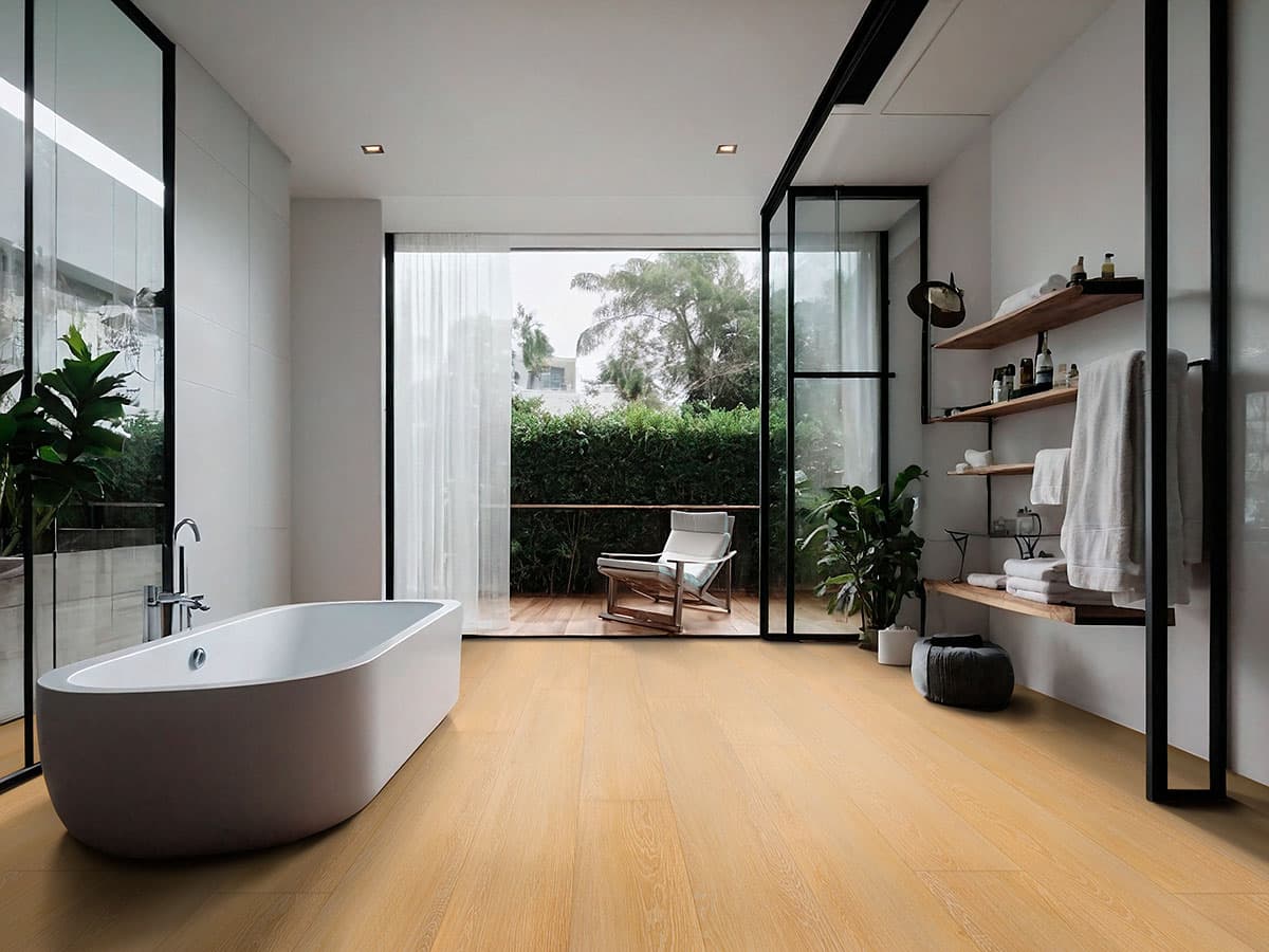 MSI Everlife Valleyview Grove 100% Waterproof Rigid Core (SPC) Flooring — XL Cyrus Collection — detail view 3