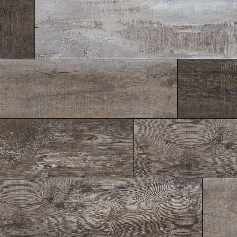 MSI Everlife Weathered Brina 100% Waterproof Rigid Core (SPC) Flooring — XL Cyrus Collection — plank close-up