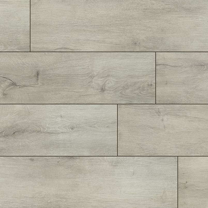 MSI Everlife York Gray 100% Waterproof Rigid Core (SPC) Flooring — XL Ashton Collection — plank close-up