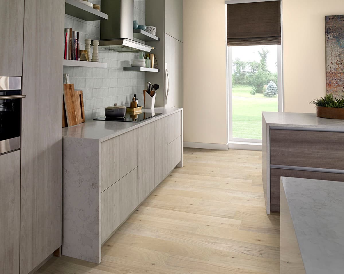 MSI Everlife Wood Bali Buff Oak 100% Waterproof Engineered Hardwood Flooring — Woodhills Collection — detail view 3