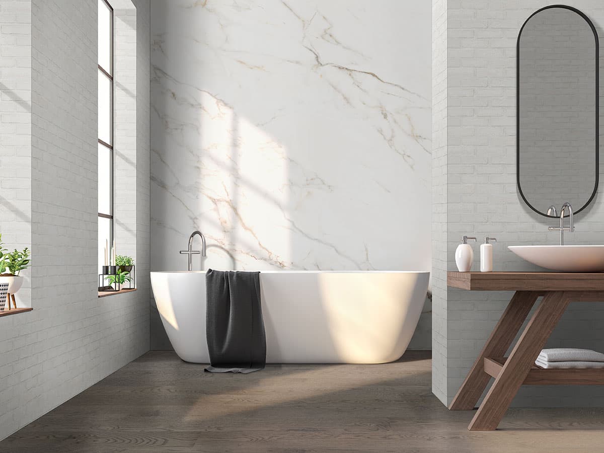 MSI Everlife Wood Dorn Oak 100% Waterproof Engineered Hardwood Flooring — Woodhills Collection — detail view 3