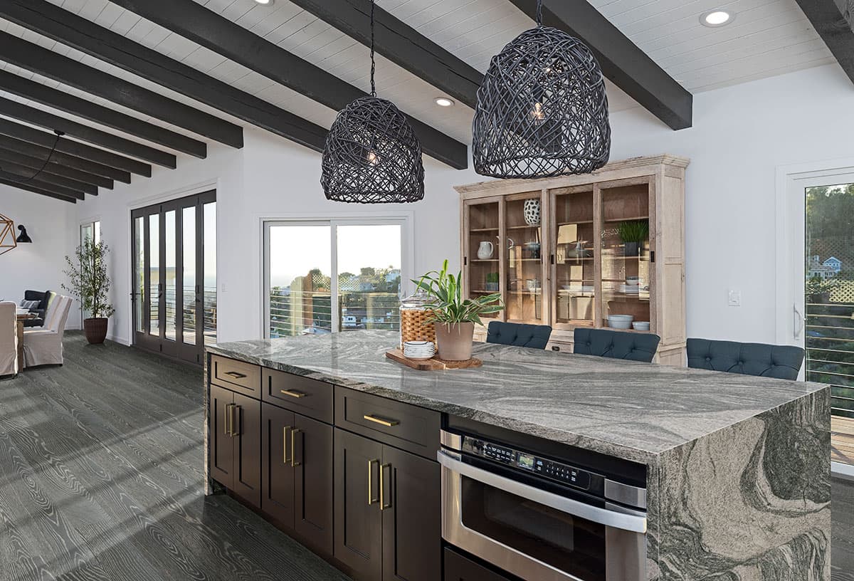 MSI Everlife Wood Liora Oak 100% Waterproof Engineered Hardwood Flooring — Woodhills Collection — detail view 4
