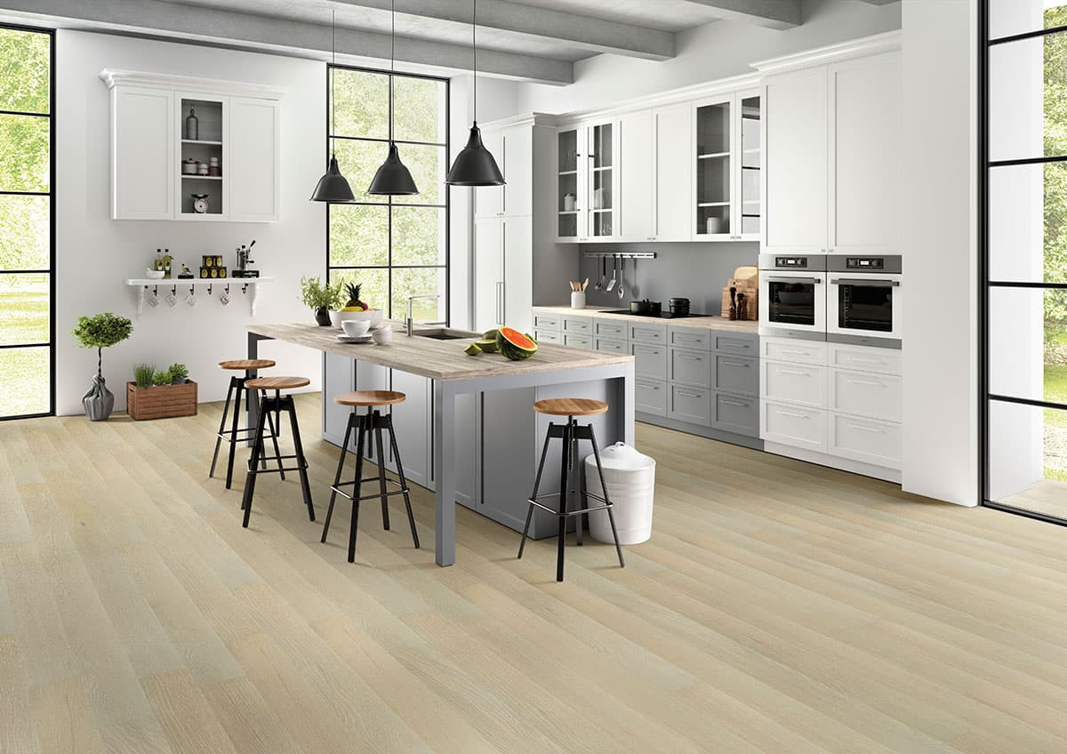 MSI Everlife Wood Moorville Oak 100% Waterproof Engineered Hardwood Flooring — Woodhills Collection — detail view 3