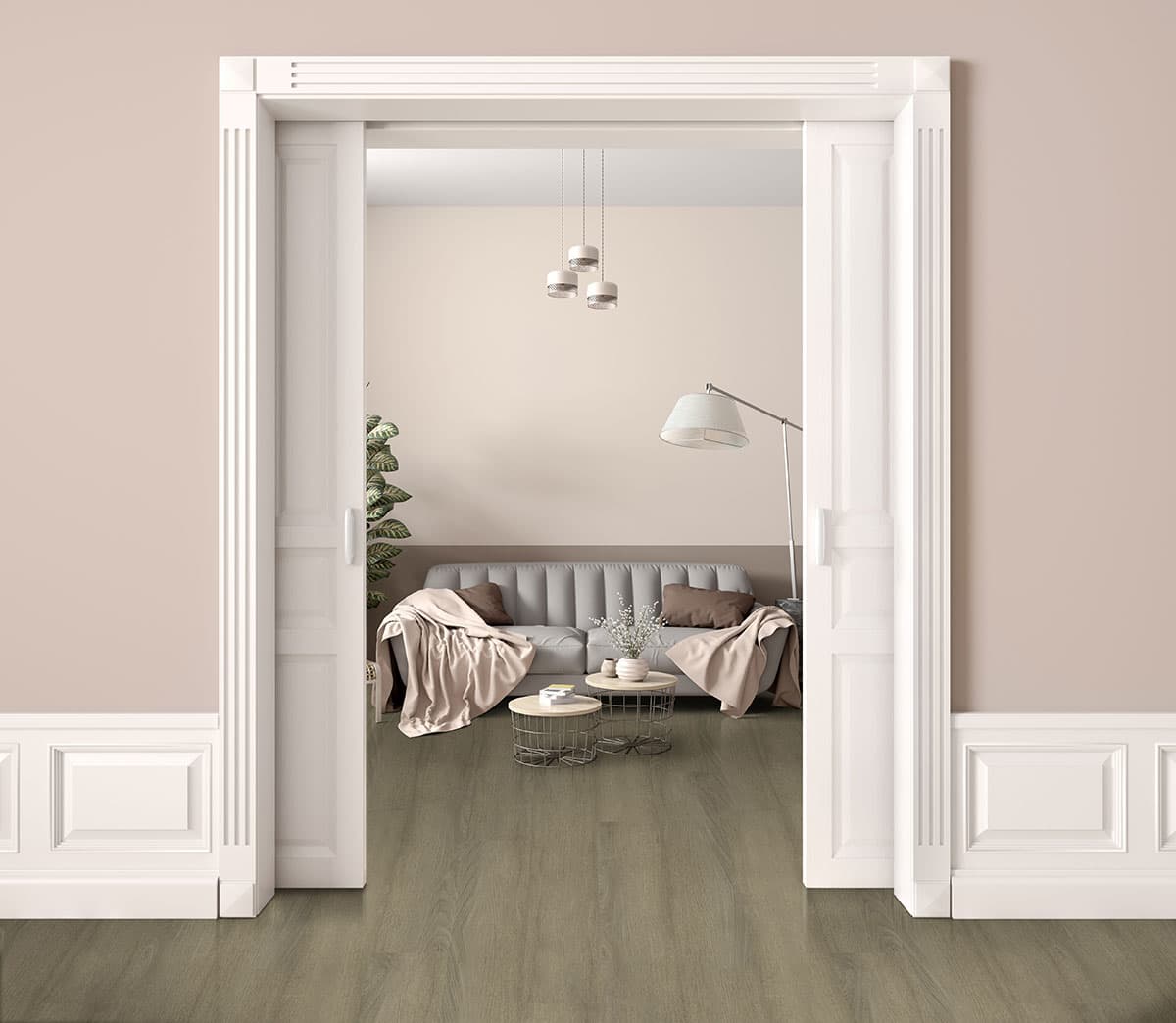 MSI Everlife Sunnyset 100% Waterproof Rigid Core (SPC) Flooring — Ashton 2.0 Collection — detail view 5