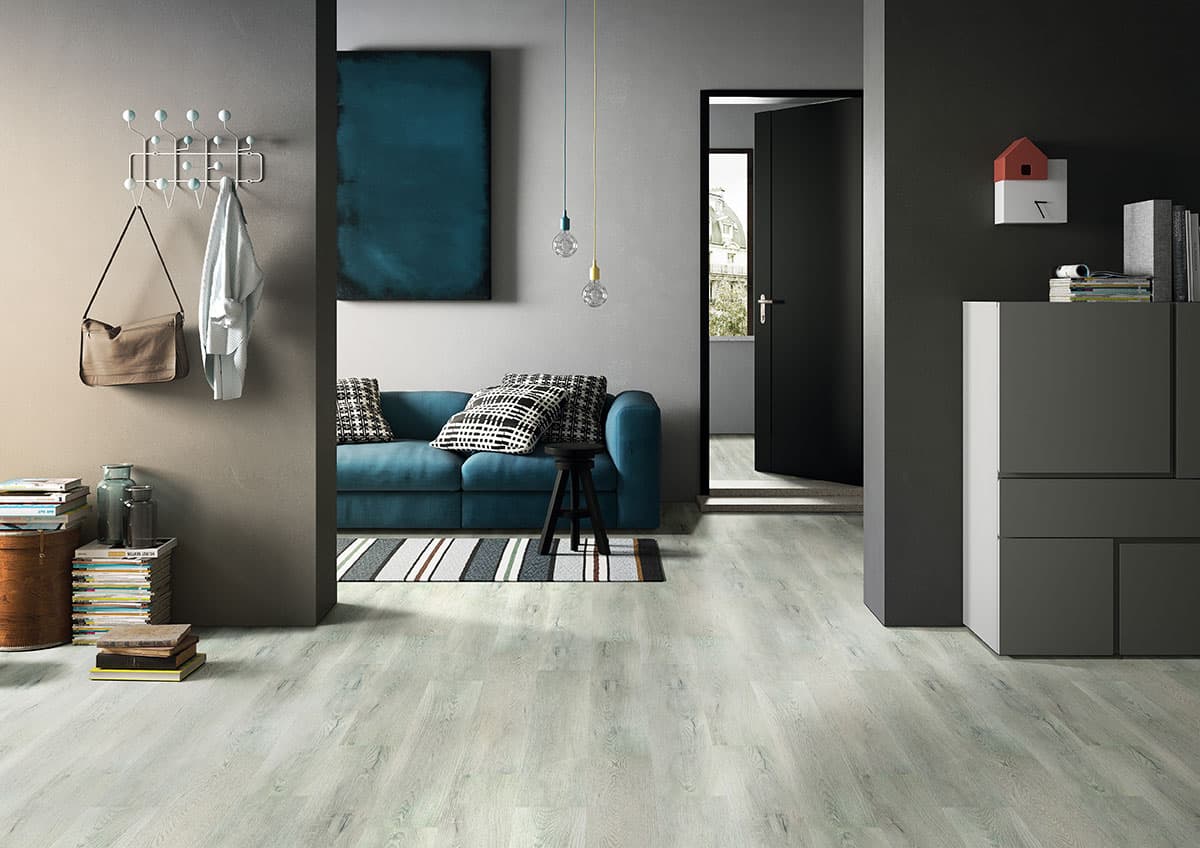 MSI Everlife Kardigan 100% Waterproof Rigid Core (SPC) Flooring — Prescott Collection — installed in room