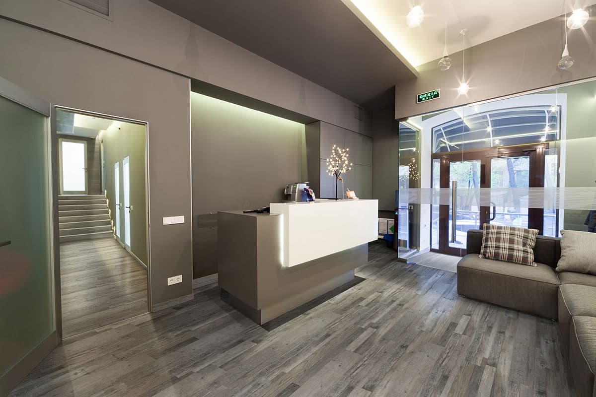 MSI Everlife Mezcla 100% Waterproof Rigid Core (SPC) Flooring — Prescott Collection — installed in room