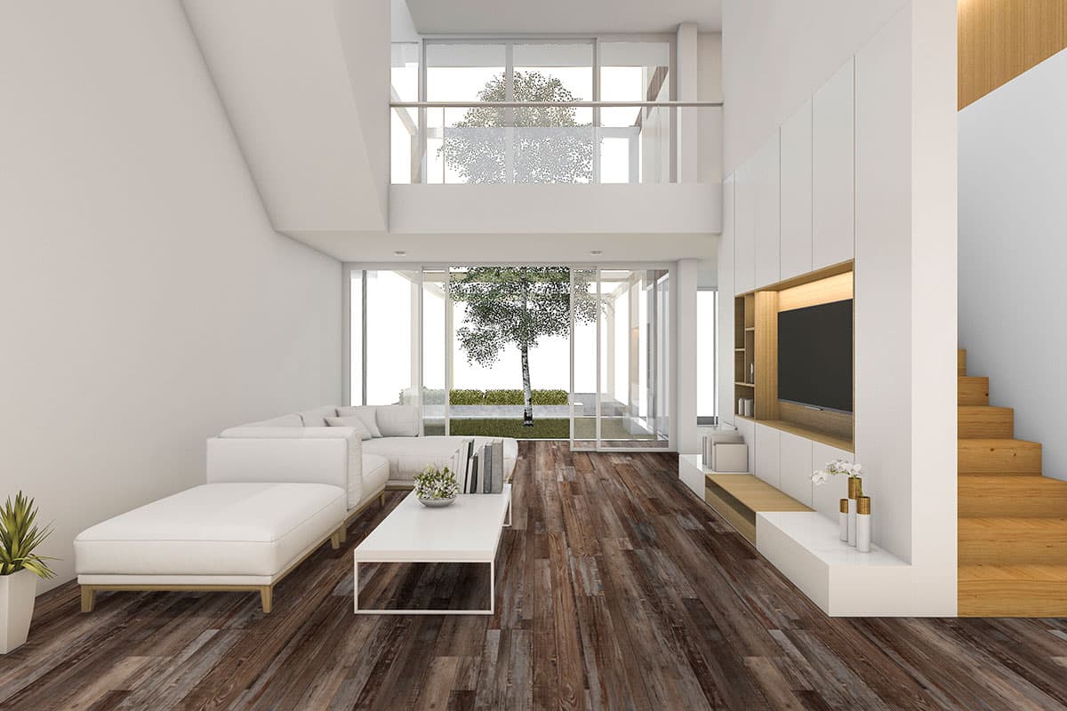 MSI Everlife Bembridge 100% Waterproof Rigid Core (SPC) Flooring — XL Cyrus Collection — installed in room