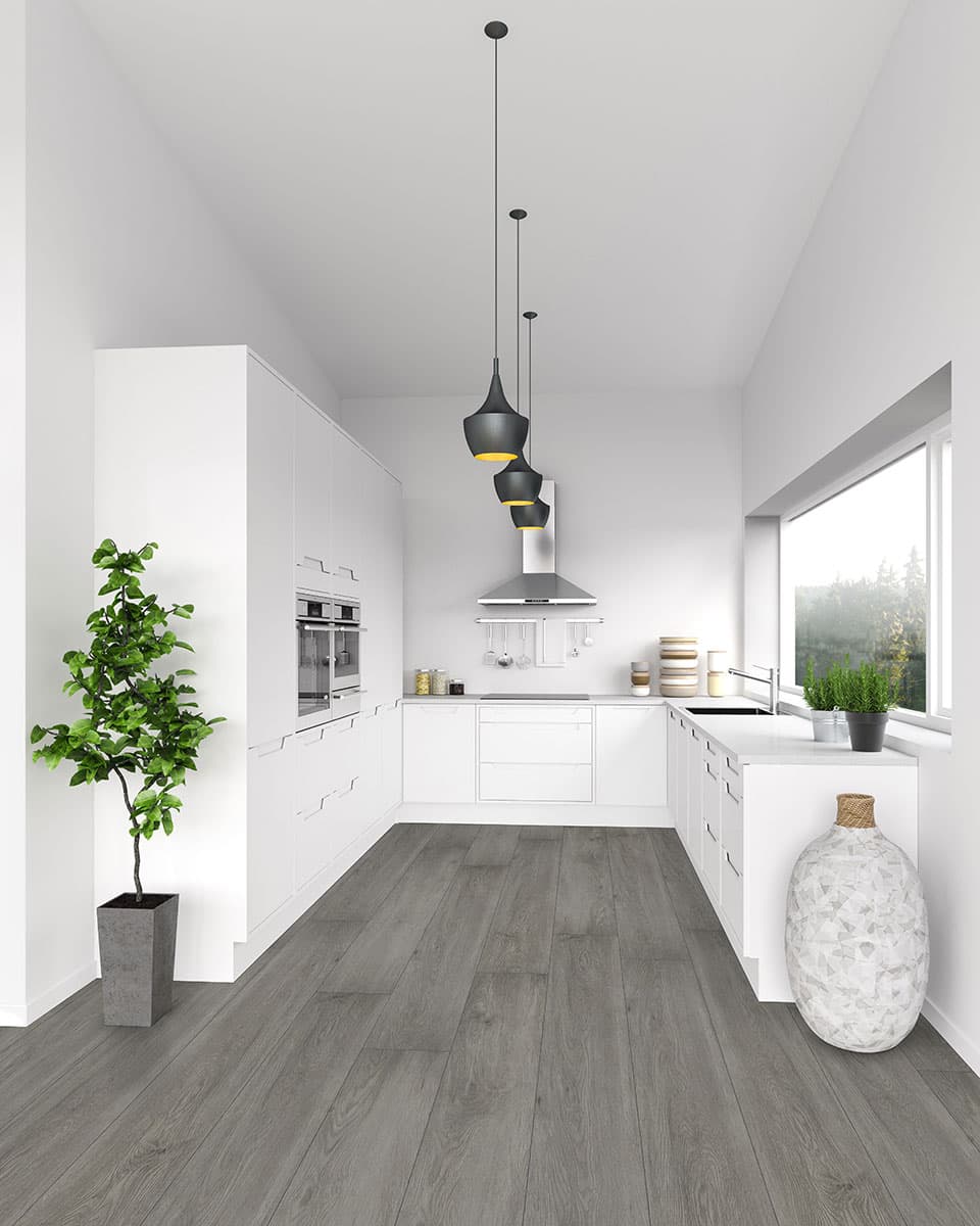 MSI Everlife Grayton 100% Waterproof Rigid Core (SPC) Flooring — XL Cyrus Collection — installed in room