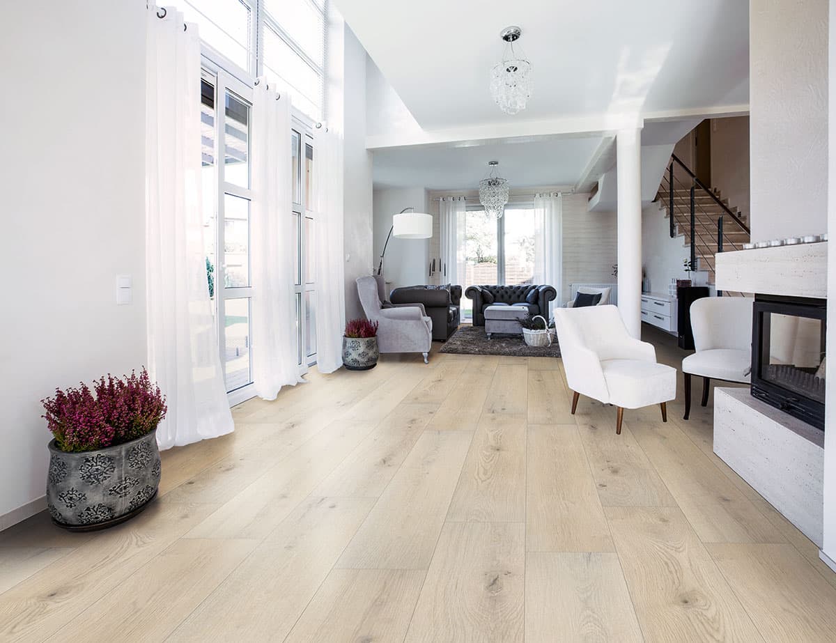 MSI Everlife Runmill Isle 100% Waterproof Rigid Core (SPC) Flooring — XL Cyrus Collection — installed in room
