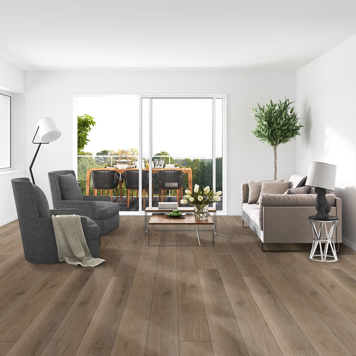 MSI Everlife Cranton 100% Waterproof Rigid Core (SPC) Flooring — XL Cyrus Collection — detail view 3