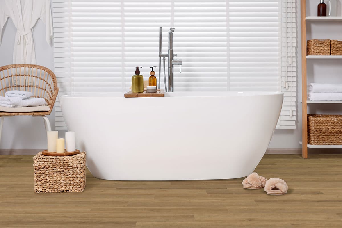 MSI Everlife Amber Forrester 100% Waterproof Rigid Core (SPC) Flooring — Prescott Collection — detail view 6