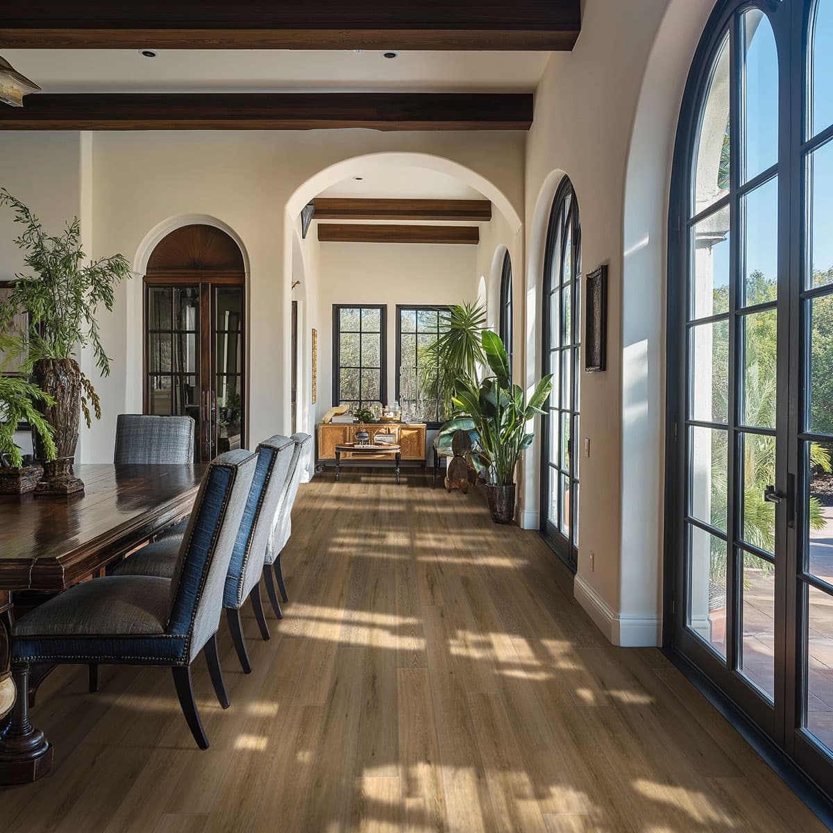 MSI Everlife Hatfield 100% Waterproof Rigid Core (SPC) Flooring — Andover Collection — detail view 3