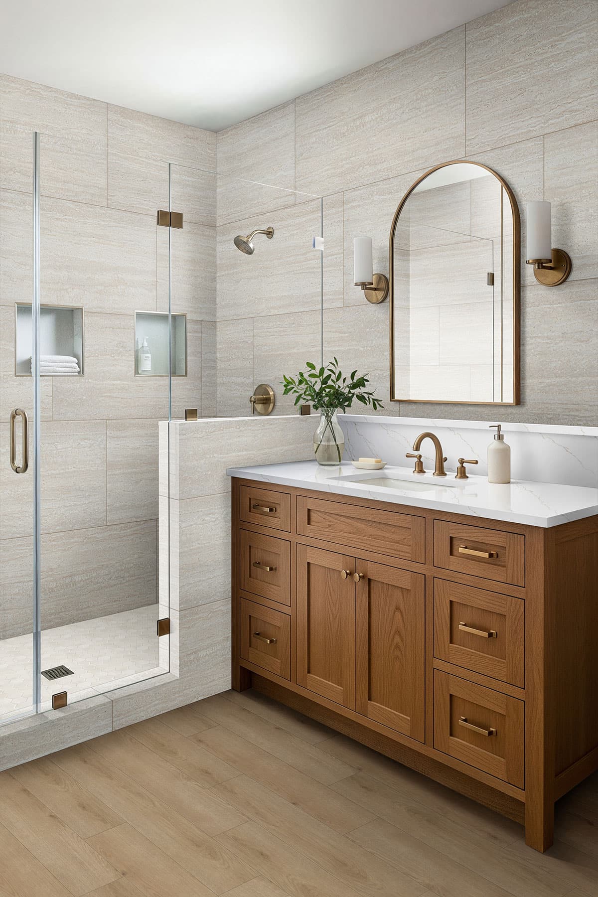 MSI Everlife Bozeman 100% Waterproof Rigid Core (SPC) Flooring — Studio Collection — detail view 3