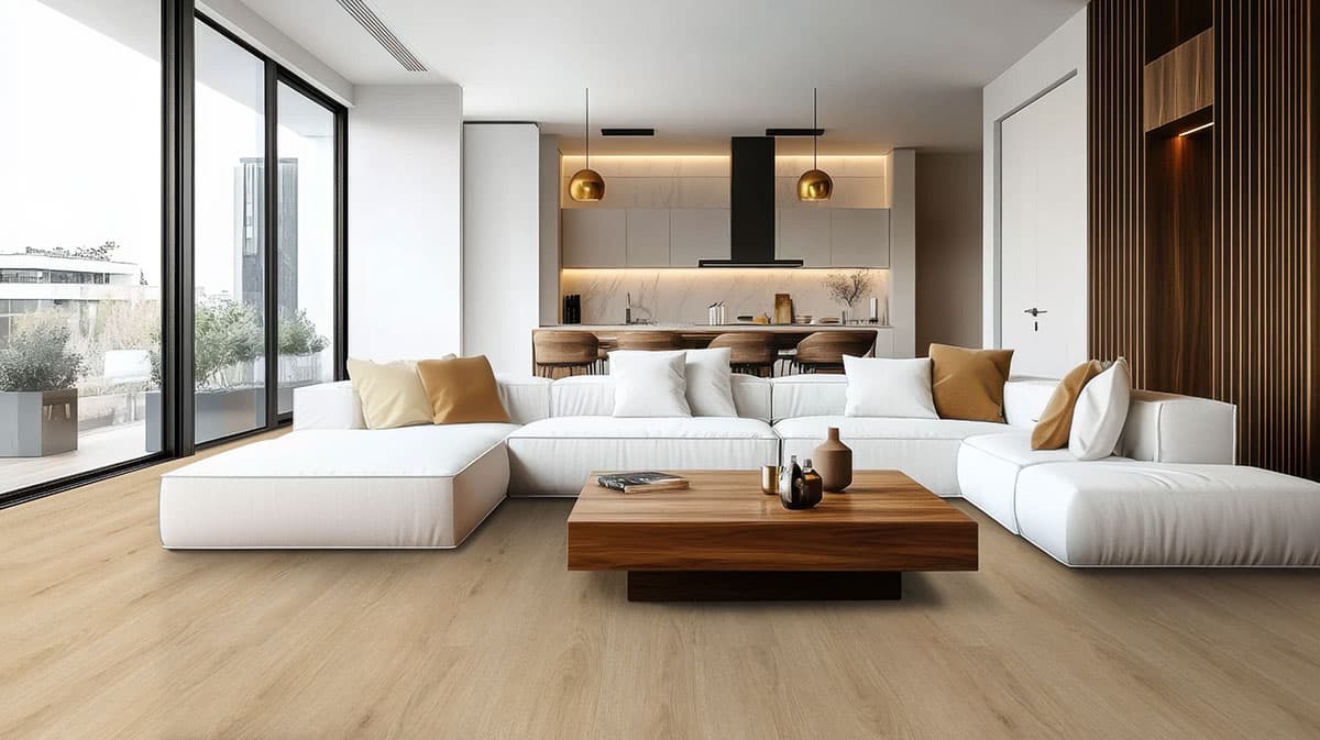 MSI Everlife Bozeman 100% Waterproof Rigid Core (SPC) Flooring — Studio Collection — detail view 5
